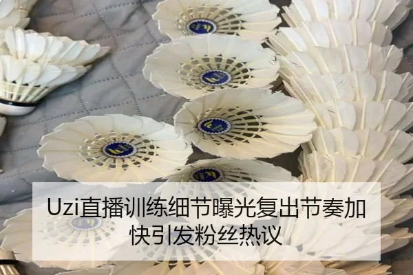 Uzi直播训练细节曝光复出节奏加快引发粉丝热议